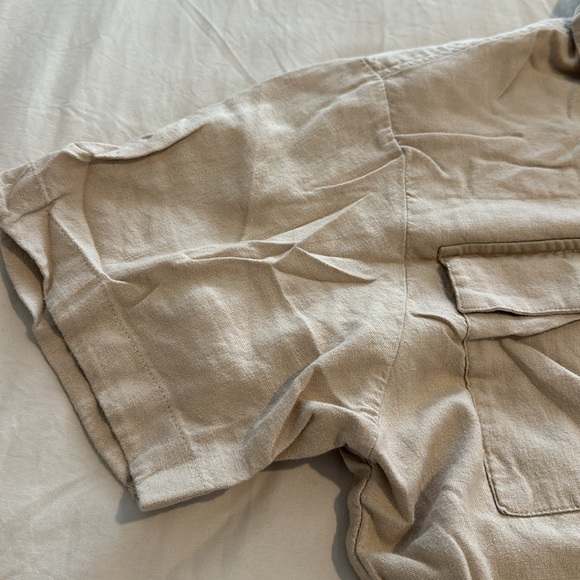Abercrombie & Fitch Linen Blend Romper - Picture 8 of 11